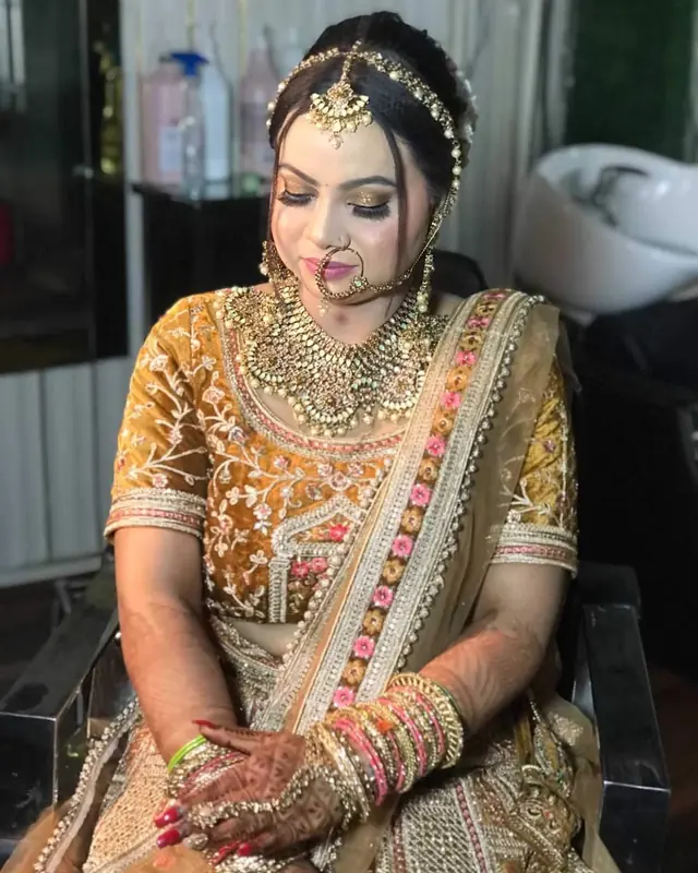 Bridal makeup by Glam By Komal Kataria